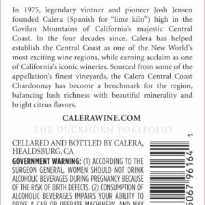 Calera Central Coast Chardonnay - Image 3